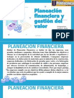 Planeación Financiera y Gestión Del Valor