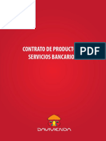 Contrato de Productos Y Servicios Bancarios
