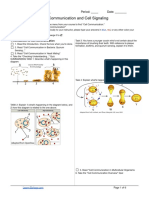 TOPIC 4.1-4.4 - Cell Communication, Cell Signaling SMV Student Learning Guide, 2020