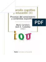 Cap Marti Eduardo Desarrollo cognitivo y educación CARRETERO