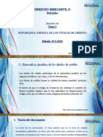 Titulos de Crédito Mercantil II-Sábado 1822023