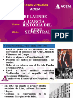 Historia Del Perú Ii Belaunde-I A. García Semestral