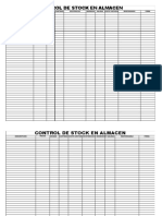 Control de Stock en Almacen