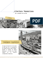 6 - Arquitectura Venezolana - Década de Los 60