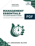 Time Management Essentials 