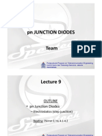 Lecture9 pn JUNCTION DIODES