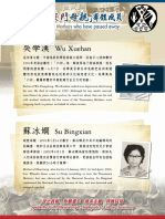 Members of Tiananmen Mothers who have passed away