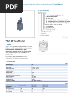 YBLX-19 Travel Switch - Sample