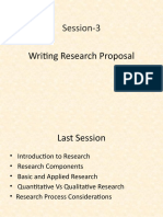 Session 3 QRM Chapter 1 or Research Report