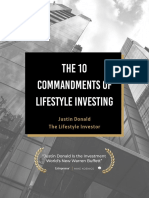 10 Commandments of Lifestyle Investing