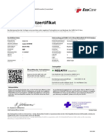 COVID-19 Testzertifikat: (COVID-19 Test Result Certification)