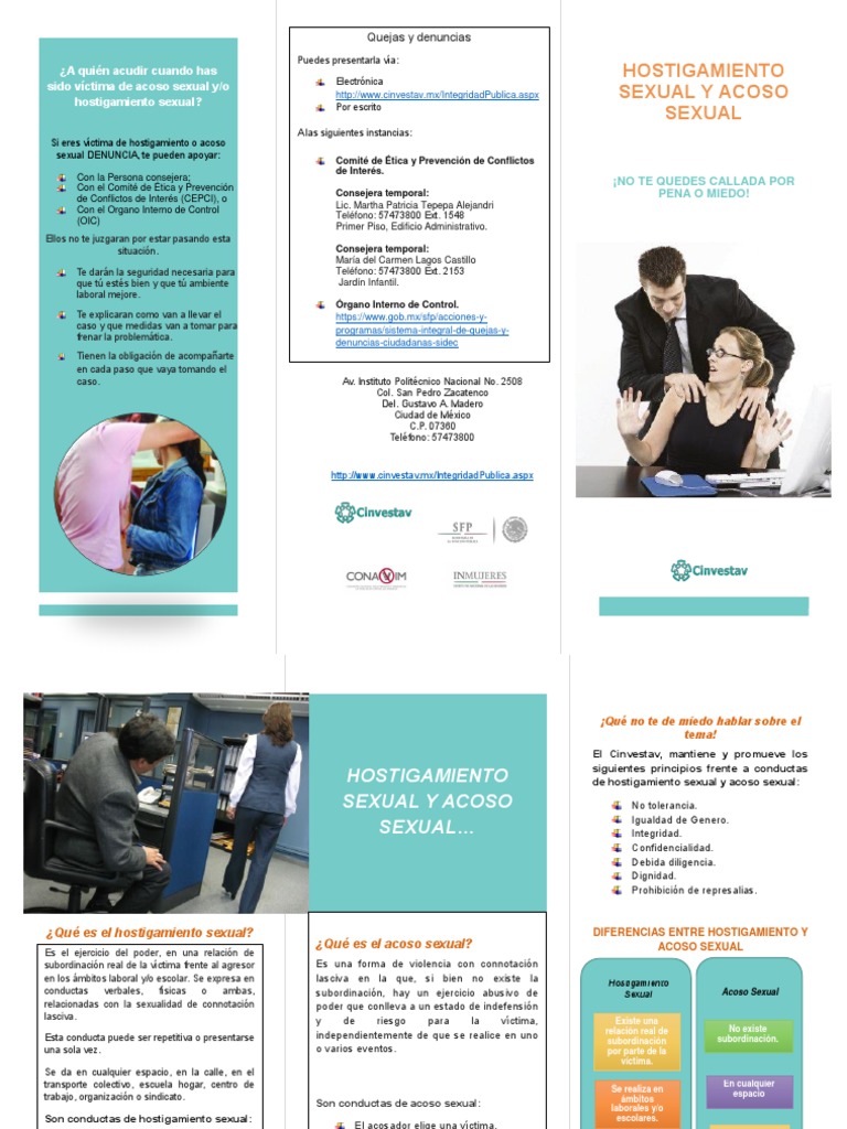 Protocolo de Denuncia de Acoso Sexual | PDF | Acoso sexual | Agresión