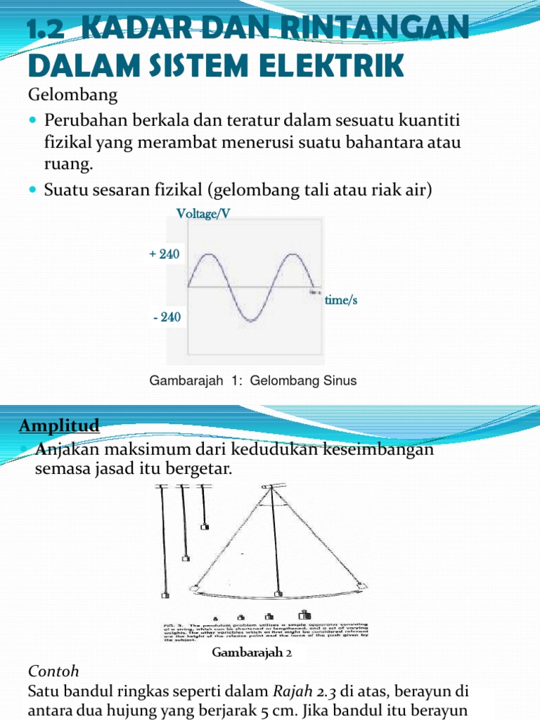 Kadar & Rintangan DLM Sistem Elektrik | PDF