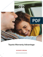 Toyota Warranty Advantage Terms Conditions