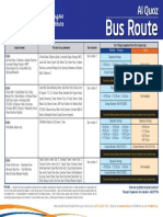 Bus Route