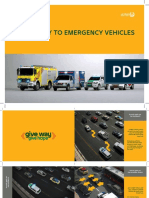 Giving Way To Emergency Vehicles