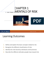 CHAPTER 1 - Fundamentals of Risk