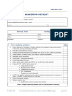 DEME-VMS-CHL-022 Bunkering Checklist