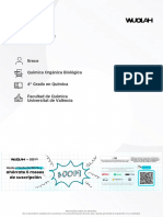 Pdfcoffee - PDF: Ltrece Química Orgánica Biológica 4º Grado en Química Facultad de Química Universitat de València