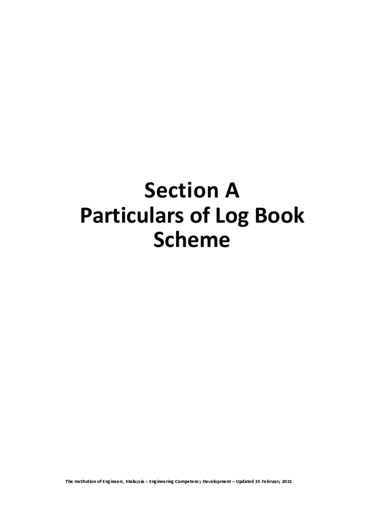 Engineer Log Book for Competency Development | PDF | Art