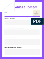 Anamnese Idoso Psicopedagogia Neuropp