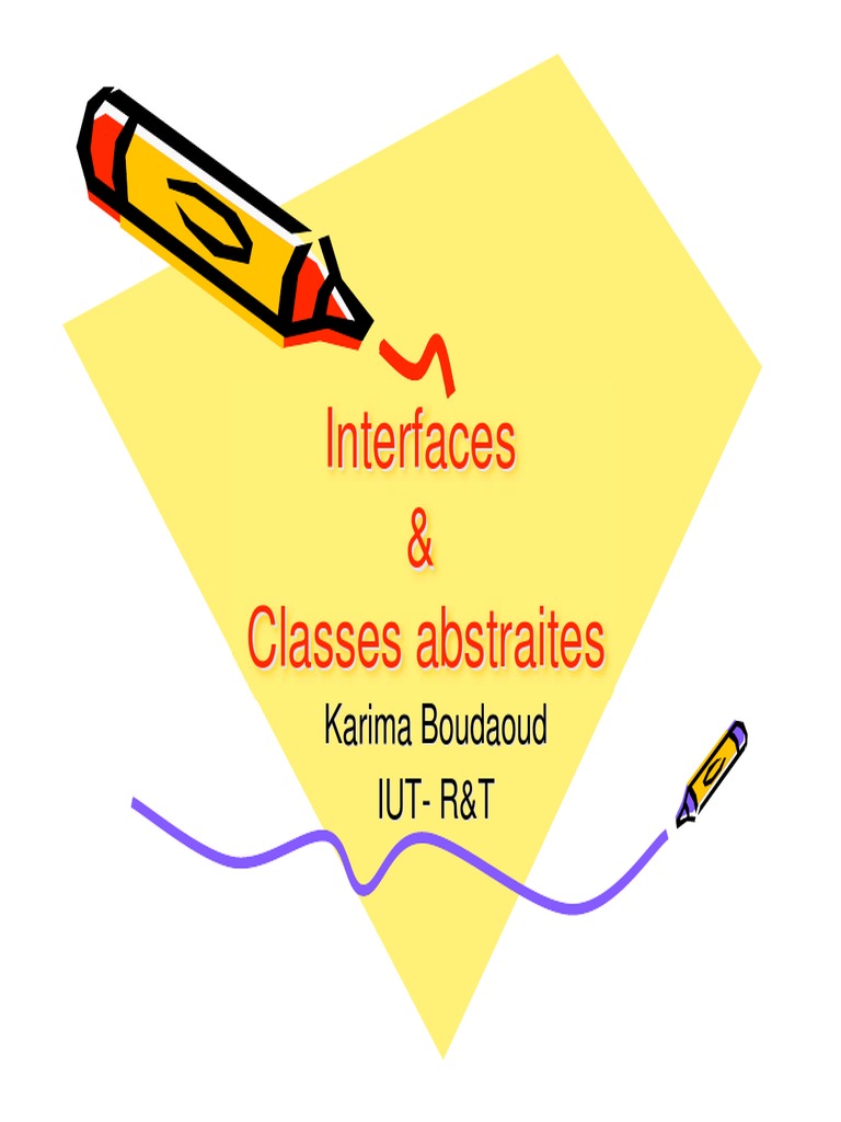 Interfaces et Classes Abstraites en Java | PDF | Classe (informatique ...