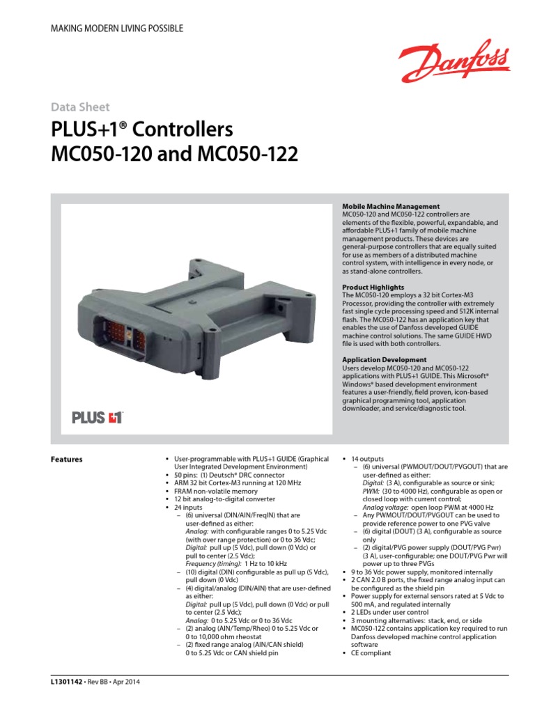 MC050-120 50 Pin PLUS+1 Controller | PDF