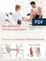 Musculoskeletal Disorders and Injuries: Ike Dhiah R. Community Pharmacy 1 2019-2020