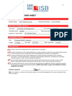 Personal SWOT Analysis