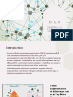 Decentralize D Autonomous Organization