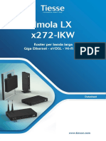 Imola LX x272-IKW: Router Per Banda Larga Giga Ethernet - eVDSL - Wi-Fi - LTE