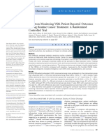 Symptom Monitoring With Patient-Reported Outcomes During Routine Cancer Treatment: A Randomized Controlled Trial