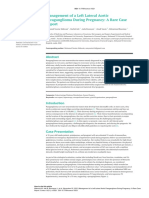 Management of A Left Lateral Aortic Paraganglioma During Pregnancy - A Rare Case Report