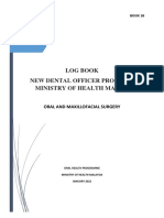New Dental Officer Programme Log Book