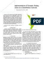 Case Study Implementation of Dynamic Rating For Transformers in A Distribution Network