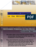 In The Philippines Settlement Planning