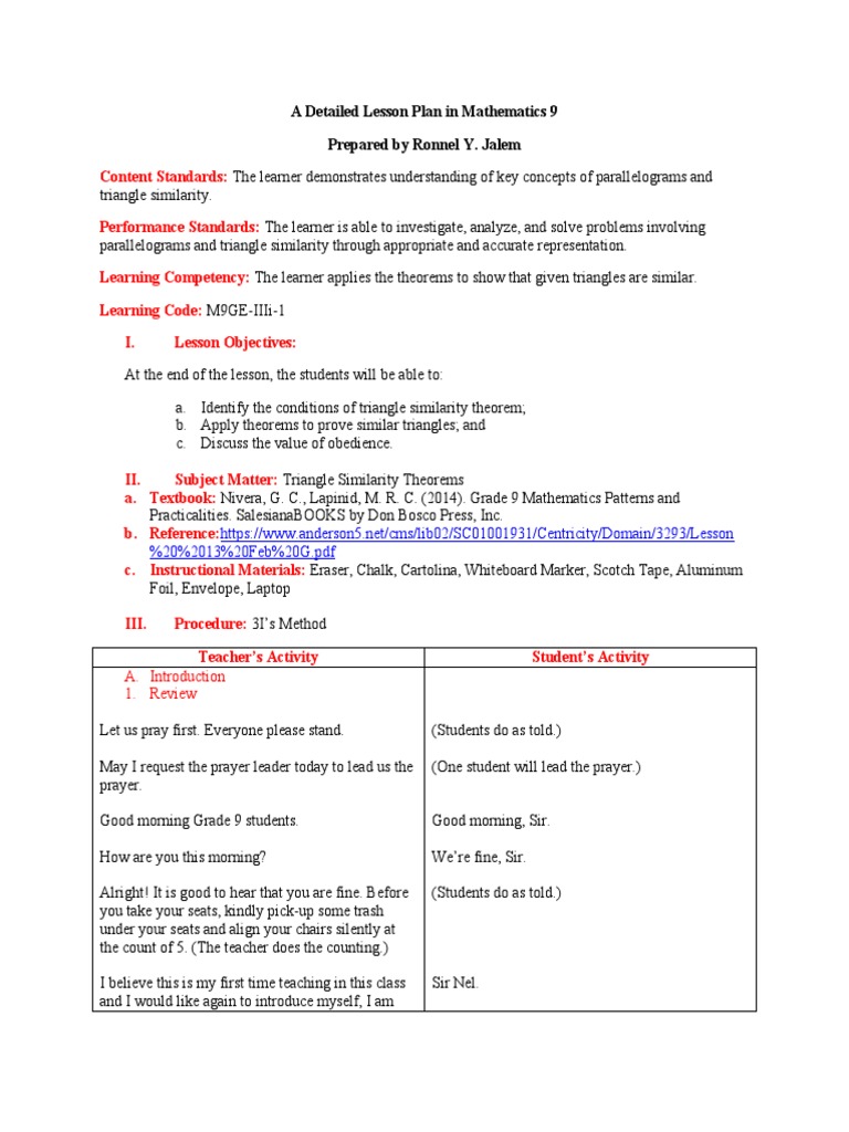 Triangle Similarity Theorems PDF Triangle Mathematics