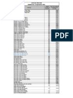 Lista Preturi - 12 Sept