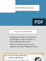 Rizal's Influence on Philippine Independence