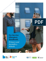 Pre-Service Educators Handbook Primary and Secondary Schools PDF 9MB