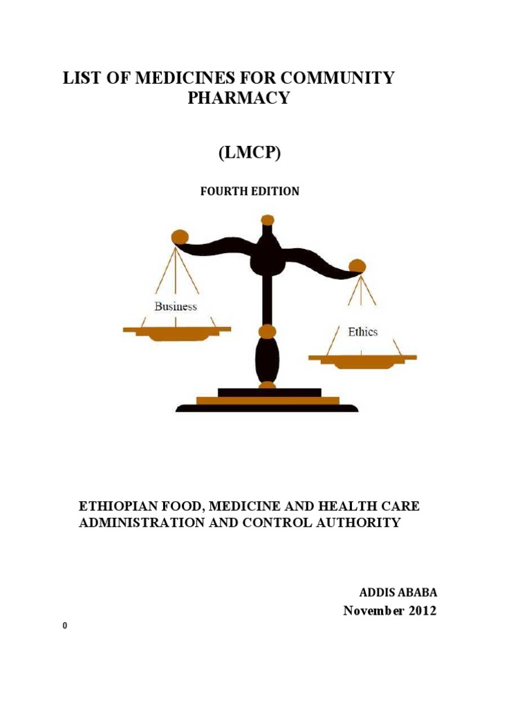 List of Medicine For Community Pharmacy 4th Edition PDF
