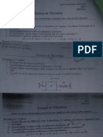 Vibrations Questions de Cours (LH)