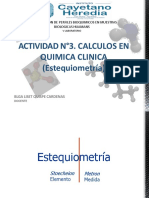  Calculos en Quimica Clinica