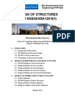 Design of Structures (M2K102838/M2K125181) : BSC Environmental Civil Engineering (Ft/Pt/Ga)