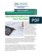 What Internal Auditors Do and How Much They Make