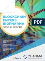 Blockchain Enters Biopharma SpecialReport) PharmaBoardroom 0817)