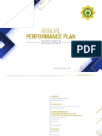 Performance Plan: Annual