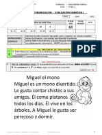 Evaluacion Sumativa I Lenguaje.