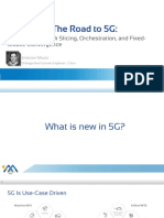 MEF 3.0 & The Road To 5G:: Transport, Network Slicing, Orchestration, and Fixed-Mobile Convergence