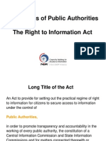 Obligations of Public Authorities